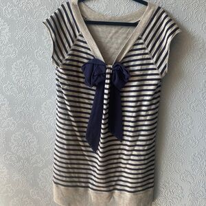 Aiko stripe tunic dress